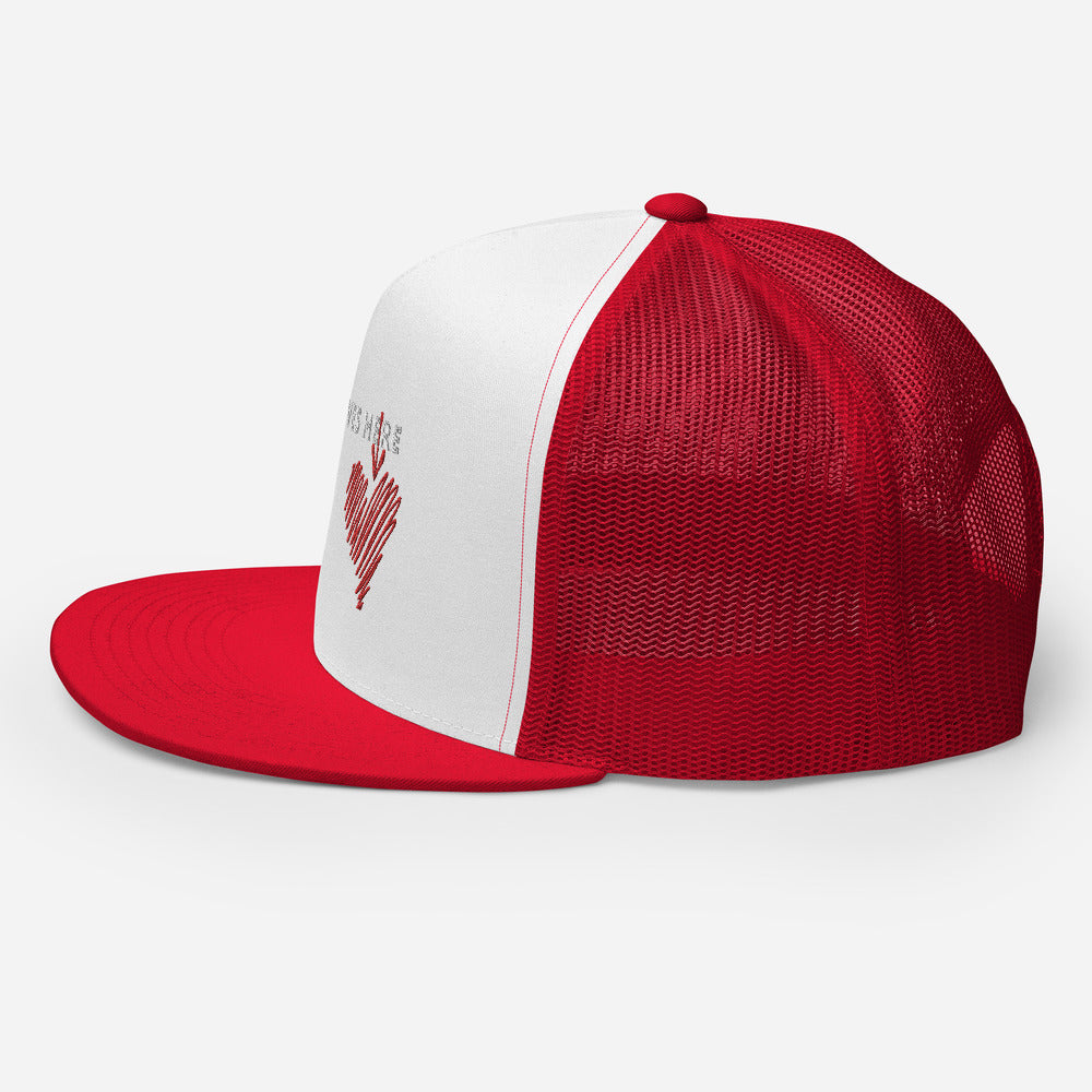 god lives here (Trucker Cap)