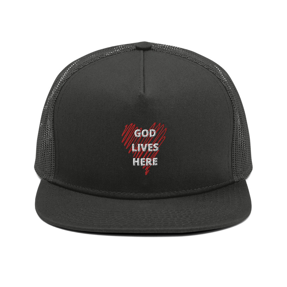 god lives here Snapback