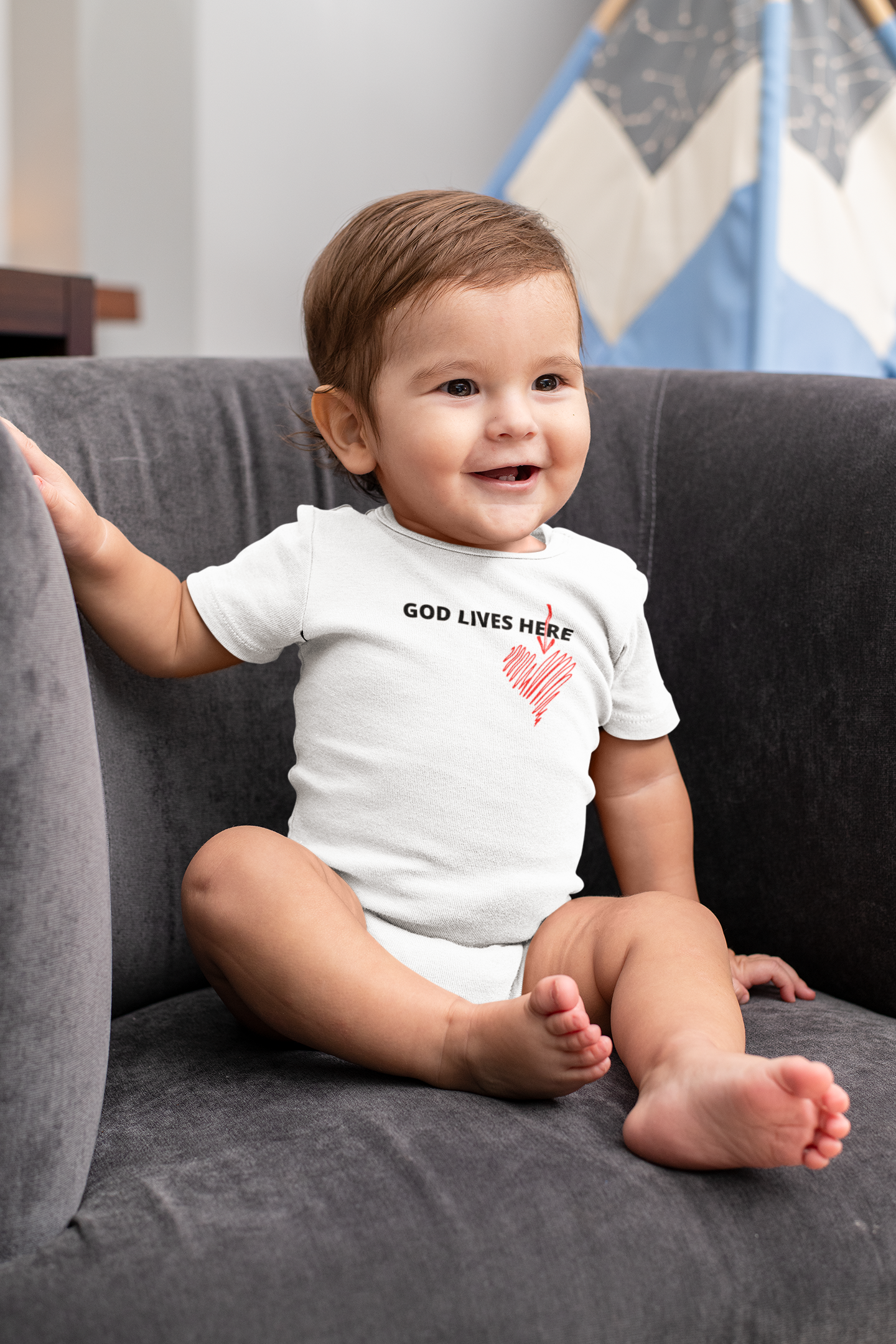 Baby size White t-shirt