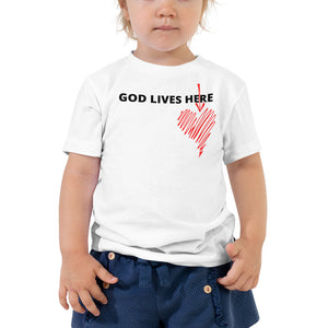 Toddler- white Short Sleeve Tee